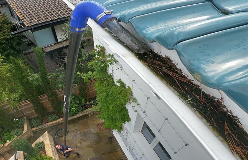 Office Building Gutters